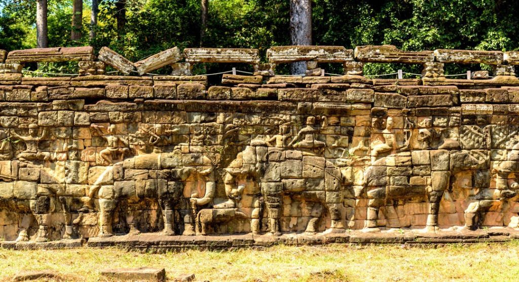 Bayon Temple And Terrace Of Elephants Wonders Of Angkor Thom